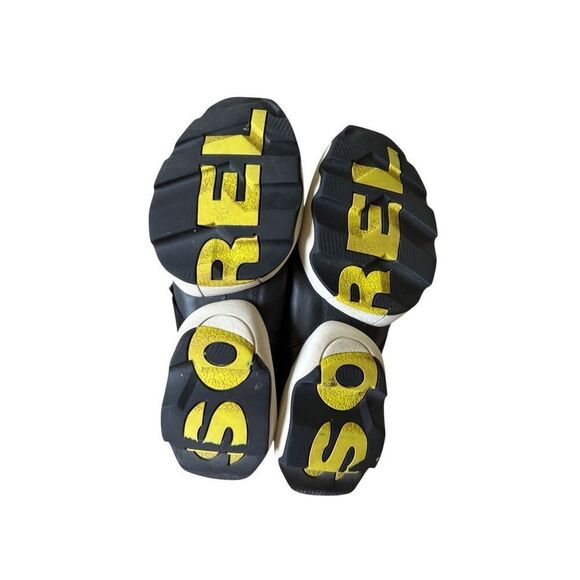 Sorel WOMEN'S KINETIC IMPACT SPORTY SANDALS size 10 Black Chunky Slingback Open - Picture 8 of 14